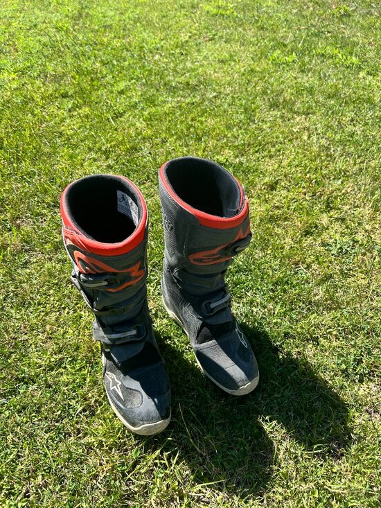 Mens Alpinestars Black Tech 7 Boots Size 8